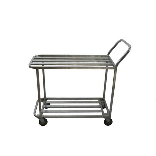 Prairie View Industries Welded T-Bar Aluminum Utility Carts with 2 Tier - 41 x 30 x 20 in. WUC2024